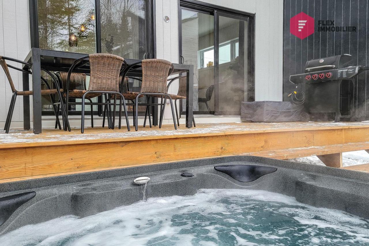 Le Blanc Bouleau De Portneuf / Private Hot Tub Villa Pont-Rouge Exterior photo