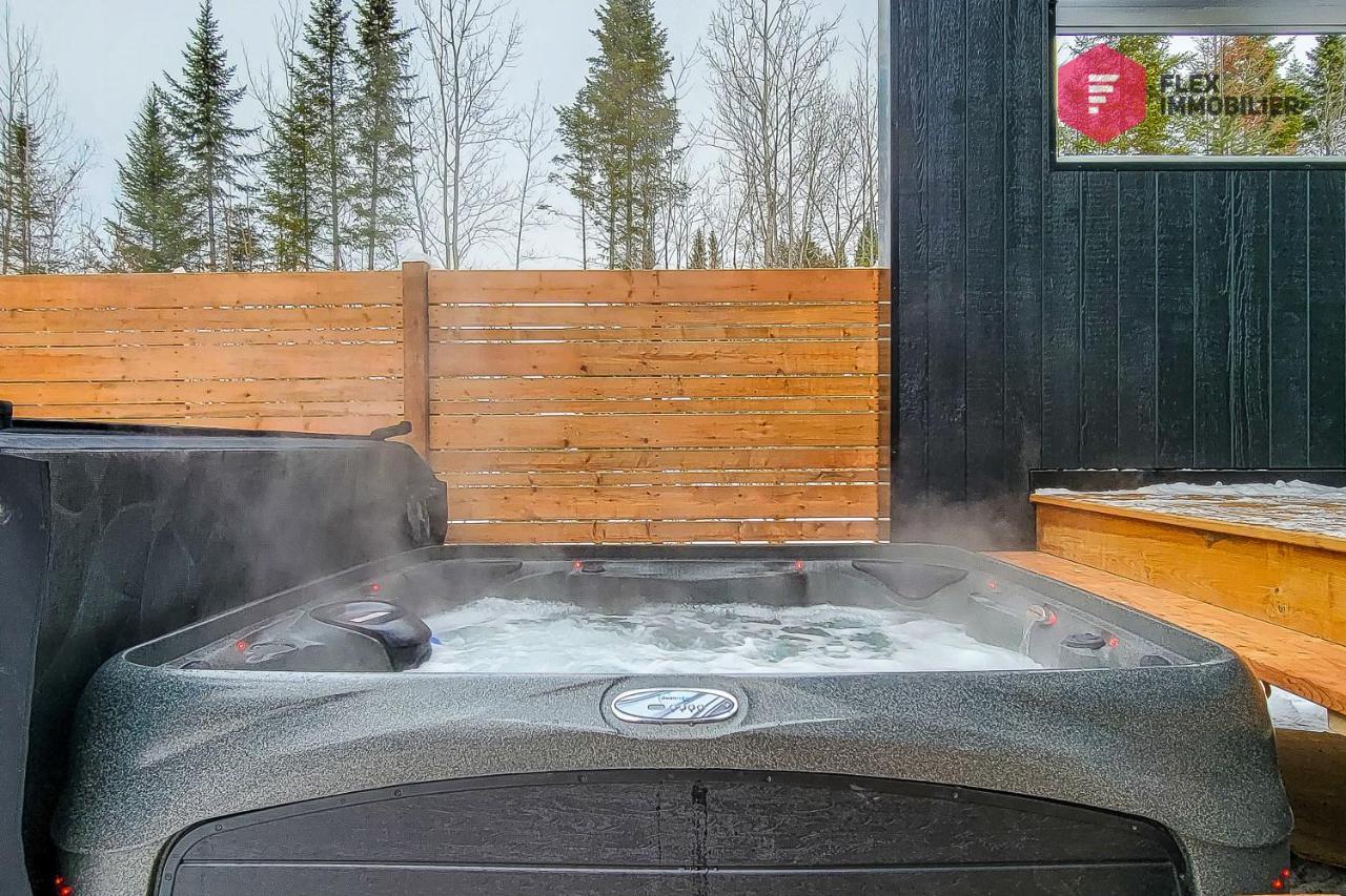 Le Blanc Bouleau De Portneuf / Private Hot Tub Villa Pont-Rouge Exterior photo
